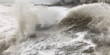 Rogue trader warning as storms damage dozens of homes