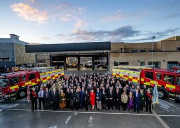 Lord Lieutenant opens £21m fire station and training centre