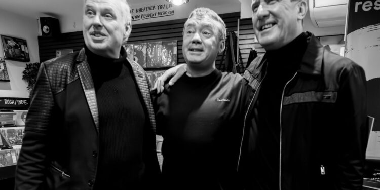OMD at Resident, Brighton 30.10.23 (pic Sara-Louise Bowrey) OMD meet loyal fans in Brighton record shop