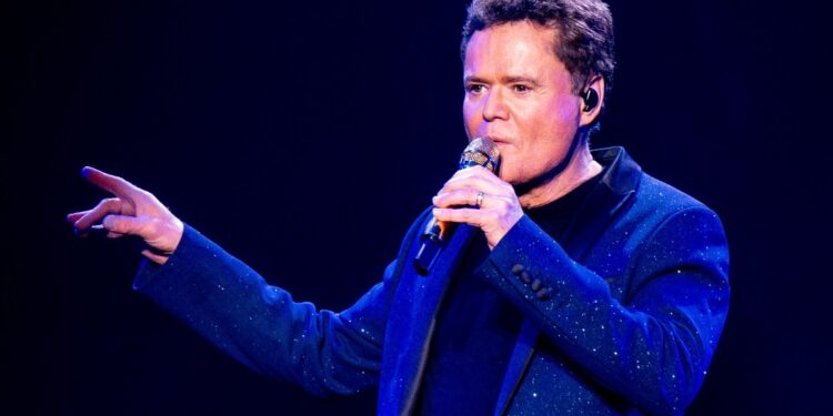 “The 12th of Never” on the 12th of December……Donny Osmond’ at the Brighton Centre