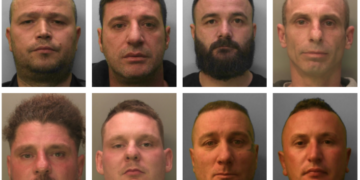 Drugs gang jailed for 78 years
