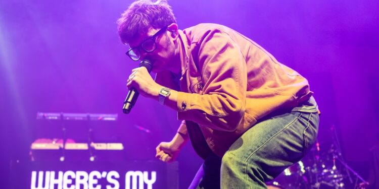 YARD ACT at Brighton Dome 25.3.24 (pic Mike Burnell) ‘We Make Hits’ sing Yard Act at Brighton gig