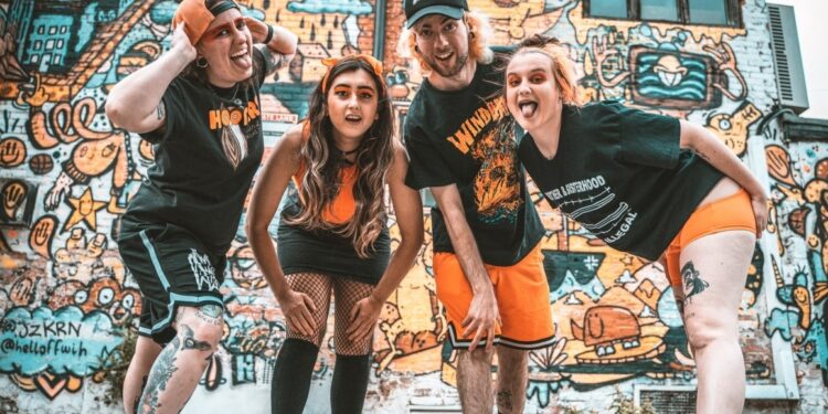 The Menstrual Cramps (pic Zombie Teeth) Glastonwick festival announces full lineup