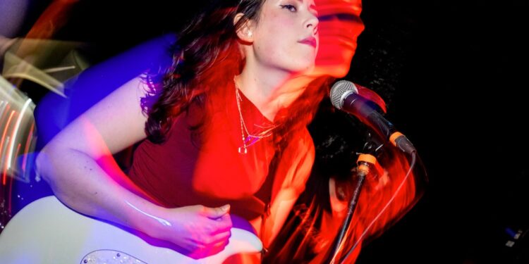 Opal Mag at The Rossi Bar, Brighton 13.4.24 (pic Sara-Louise Bowrey) ‘Loud Women Minifesto’ to take place on Brighton Beach