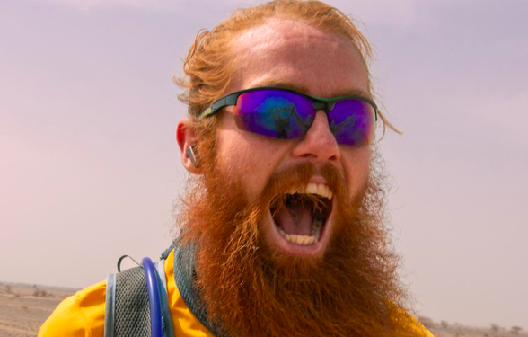 A Worthing man is the first person to run the complete length of Africa south to north