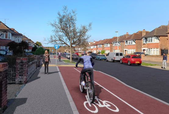 Council plans new cycle lanes between Durrington and Goring