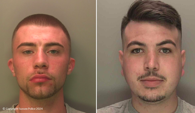 Two men jailed for West Sussex murders