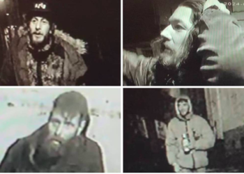 Sussex Police appeal for four men in connection with East Sussex criminal damage