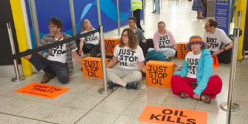 Just Stop Oil protesters arrested at Gatwick airport