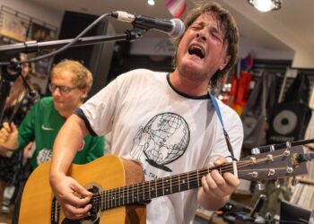 Personal Trainer perform new album in Brighton record store