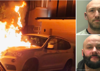 Two men sentenced in East Sussex for a series of arson and criminal damage offences