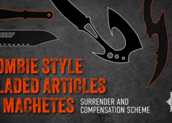 Sussex Police campaign to get zombie-style knives and machetes off the streets