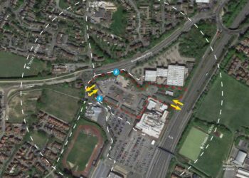 New Horsham retail park with Lidl, B&Q plus Starbucks and McDonald’s drive-thrus approved