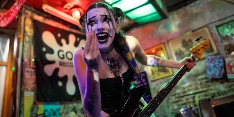 Jopy play EP release show in Brighton