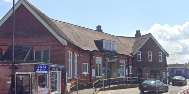 Boy, 16, held after man stabbed near railway station