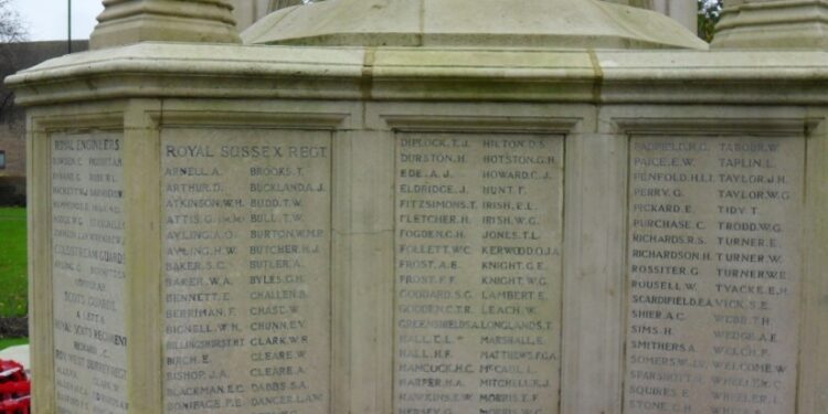 WW1 soldier will be remembered in Chichester