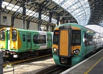 Power cut halts trains, leaves crossing barriers down and brings rush-hour jams on roads