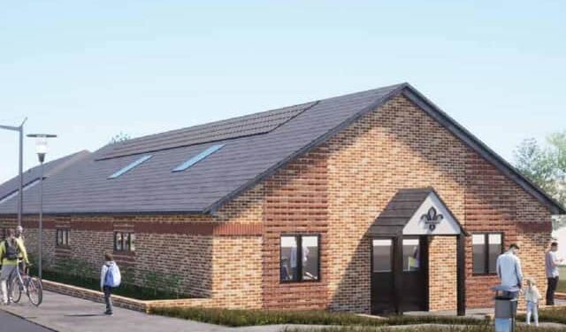 An artist's impression of how the new community centre would look Scout group given final piece of funding to build new community centre