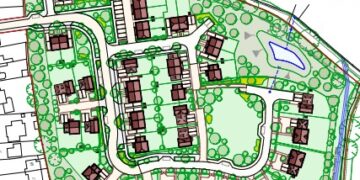 Drainage dispute delays housing development