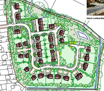 Drainage dispute delays housing development