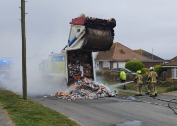 Spate of dustcard fires sparks don’t bin batteries warning