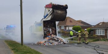 Spate of dustcard fires sparks don’t bin batteries warning