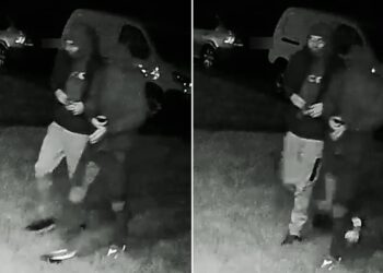 Arsonists put fireworks through letterbox