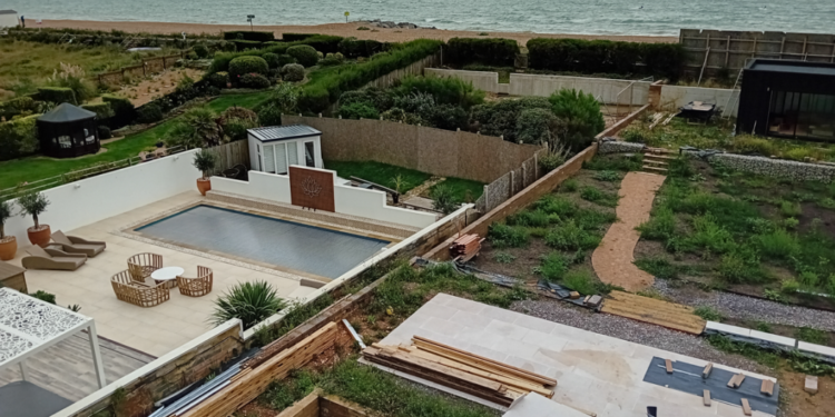 Picture: Adur District Council Developer told to level beachfront house’s garden after hot tub view complaints