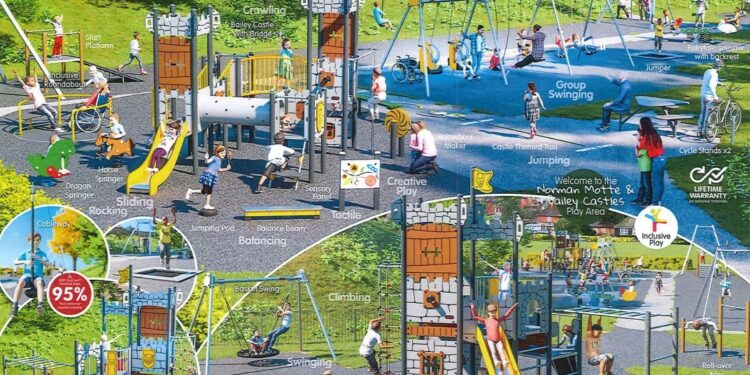 Five playgrounds to get summer facelift