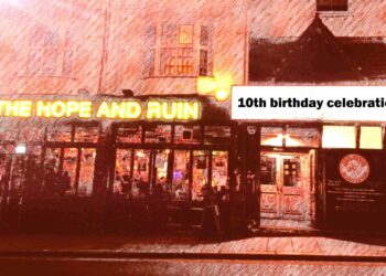 Brighton’s Hope & Ruin 10th Birthday bashes announced