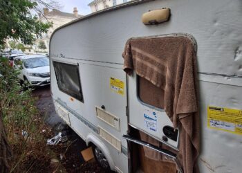 ‘Eyesore’ caravan removed