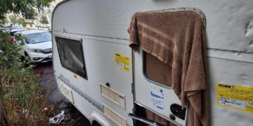 ‘Eyesore’ caravan removed