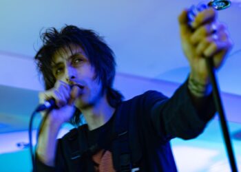 The Horrors perform up close and personal in Brighton record store