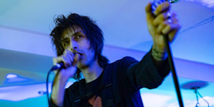 The Horrors at Resident, Brighton 22.3.25 (pic Mike Burnell) The Horrors perform up close and personal in Brighton record store