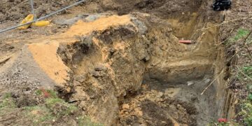 Builder fined £18k after worker had to be dug out of collapsed hole