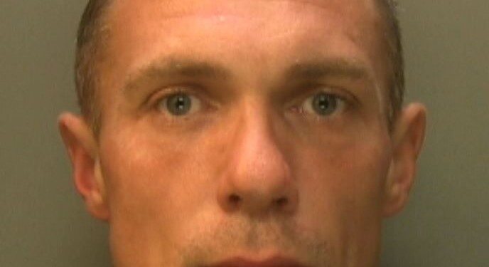 Luke Maddran Violent abuser jailed for six years and banned from West Sussex for 14 years
