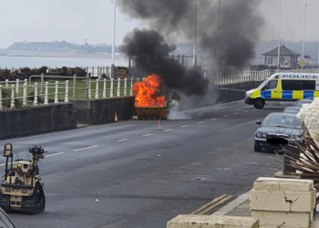 Hastings Half Marathon cancelled as emergency services deal with seafront chemical incident