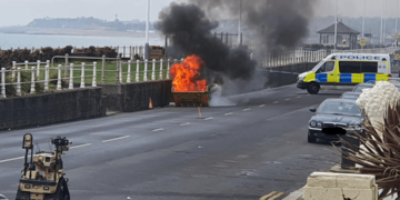Hastings Half Marathon cancelled as emergency services deal with seafront chemical incident