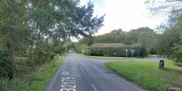 Tractor crash leaves motorcyclist seriously injured