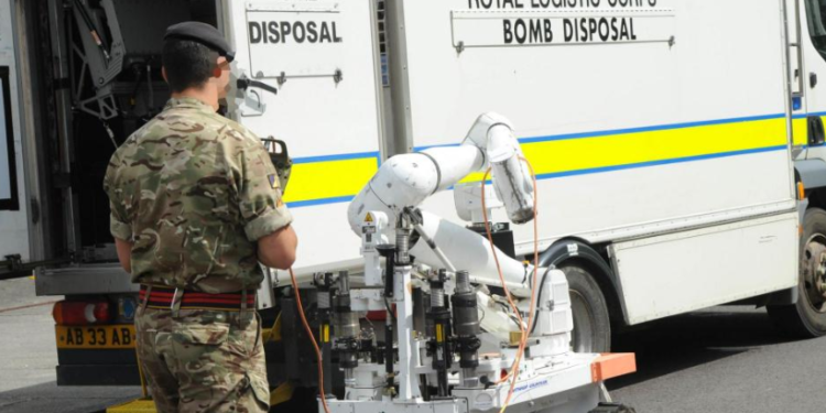 Bomb disposal experts called in to deal with unexploded historic ordnance