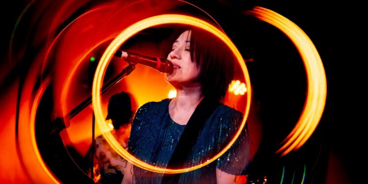 Miki Bereyni Trio at Dust, Brighton 11.5.25 (pic Sara-Louise Bowrey) Miki Berenyi Trio play Brighton gig in support of debut album