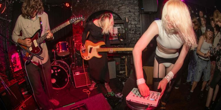 Bathing Suits at The Rossi Bar, Brighton 12.8.25 (pic Max Tollworthy) Bathing Suits on view in the hot weather