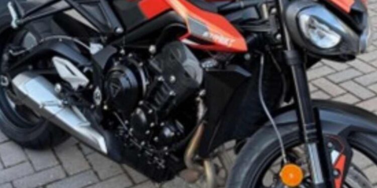 Burglars steal £11k motorbike
