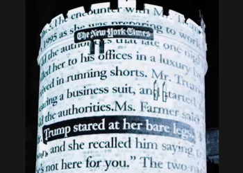 Sussex man bailed after Trump film projected on to Windsor Castle