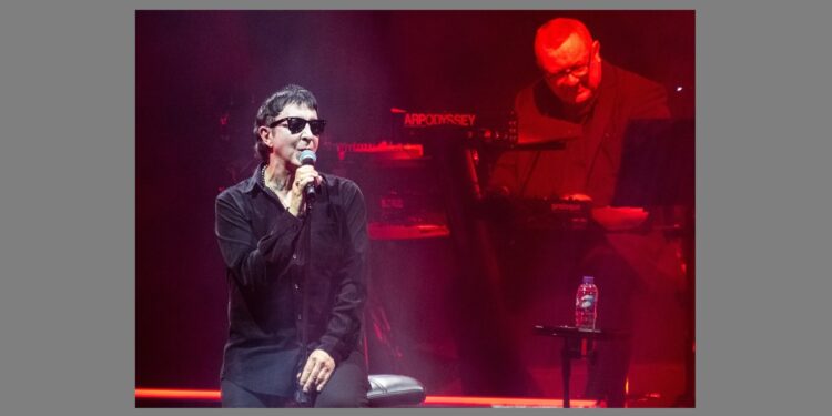 Soft Cell live at Hammersmith Apollo 15.11.21 (pic David Pearce) Marc Almond announces fellow Soft Cell founder Dave Ball’s death