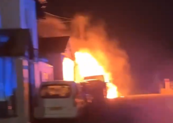 Two escape fire as arsonists attack Peacehaven mosque