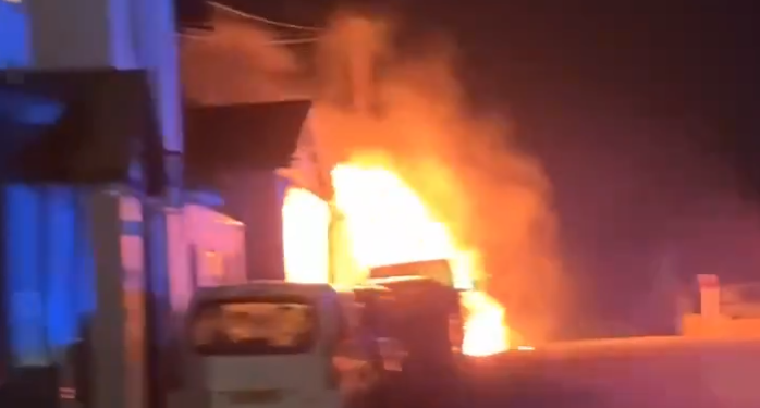 Two escape fire as arsonists attack Peacehaven mosque