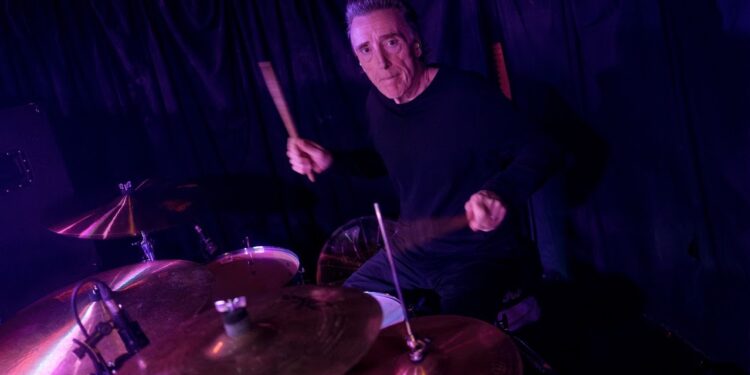 Mark Laff of XGENERATIONX at The Brunswick, Hove 9.11.25 (pic Cris Watkins) XGENERATIONX debut gig review!