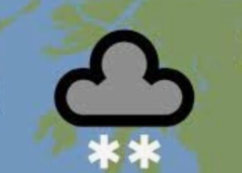 Snow and sleet fall briefly across Sussex