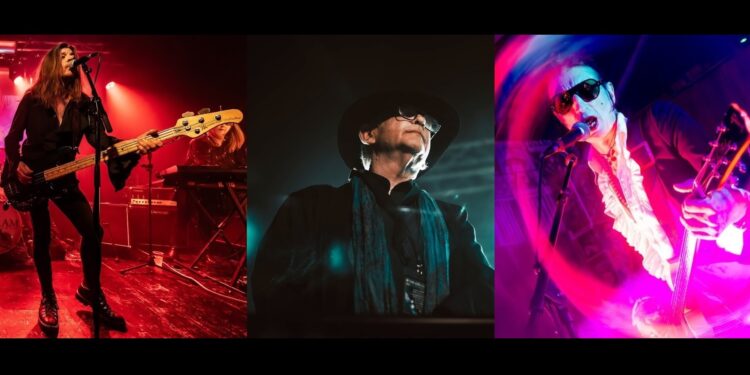 Balaam And The Angel (pic c/o Balaam And The Angel), Skeletal Family (pic David Gyokos), & Wasted Youth (pic Sara-Louise Bowrey) Balaam And The Angel, Skeletal Family & Wasted Youth are ‘Kindred Spirits’